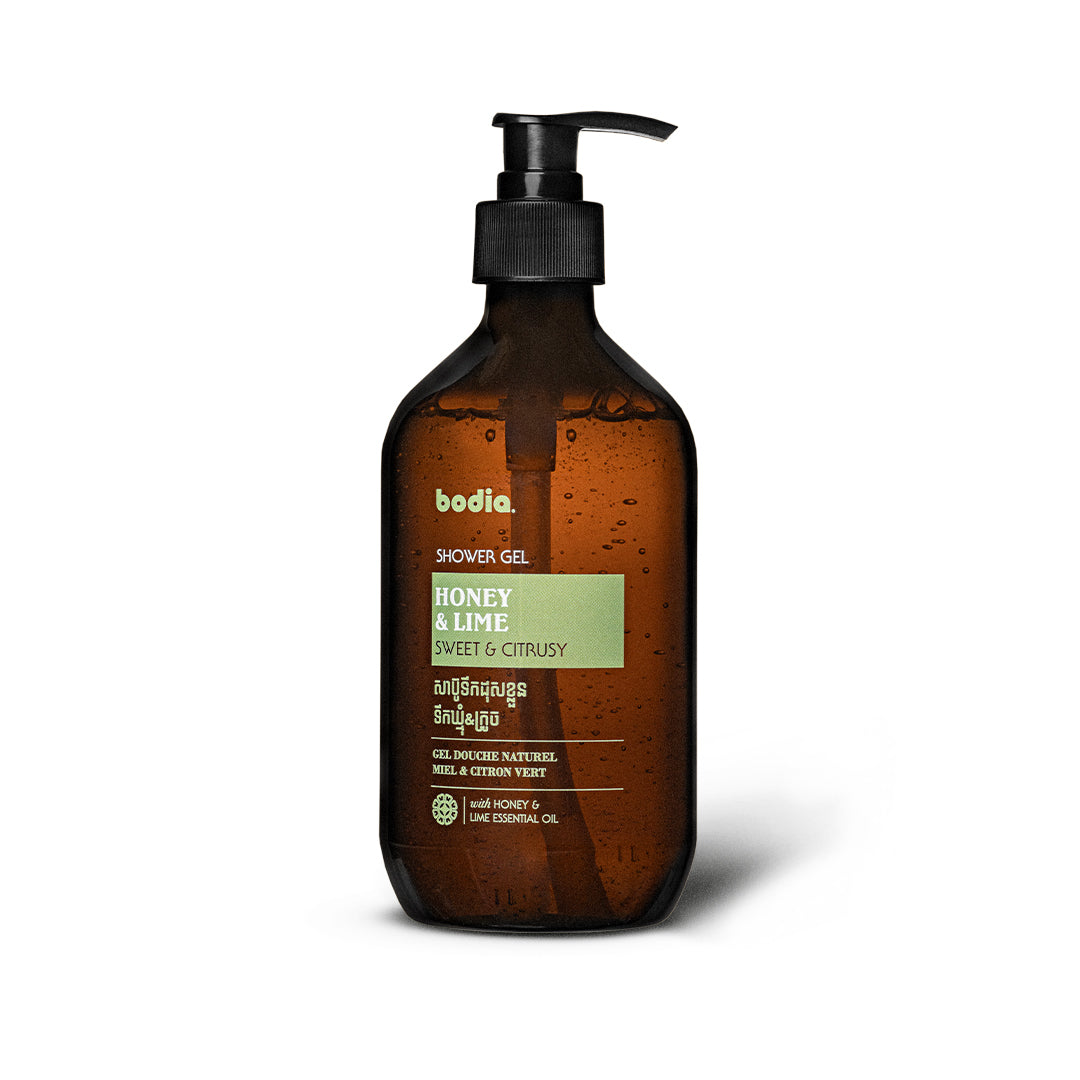 bodia. Natural Shower Gel Honey & Lime 500ML